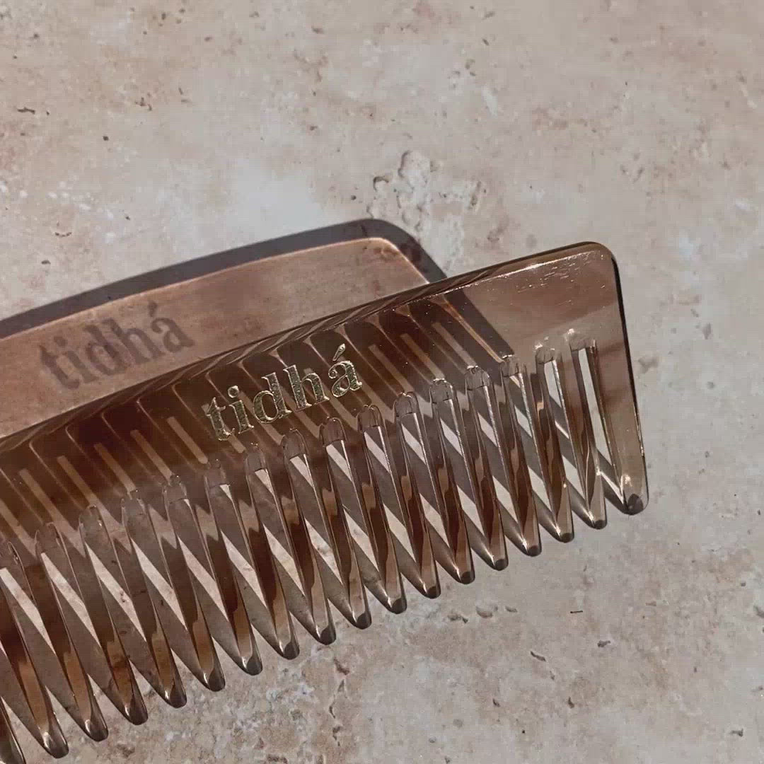 pocket size hair comb